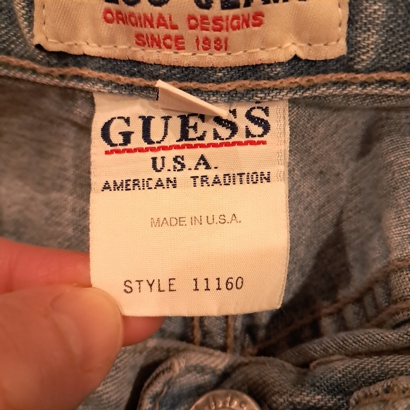 Vintage 90s Guess Jeans - Picture 9 of 10